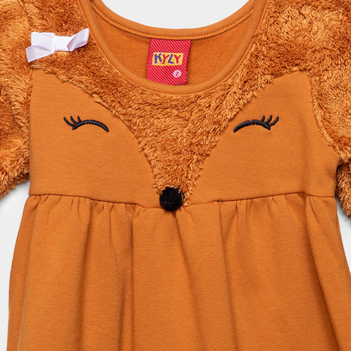 Vestido Infantil Curto Kyly Menina - Tam: 2A - 1