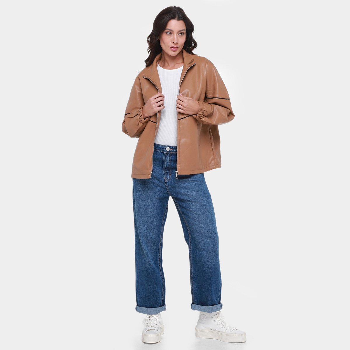 Jaqueta Facinelli Biker Feminina - Tam: G - 3