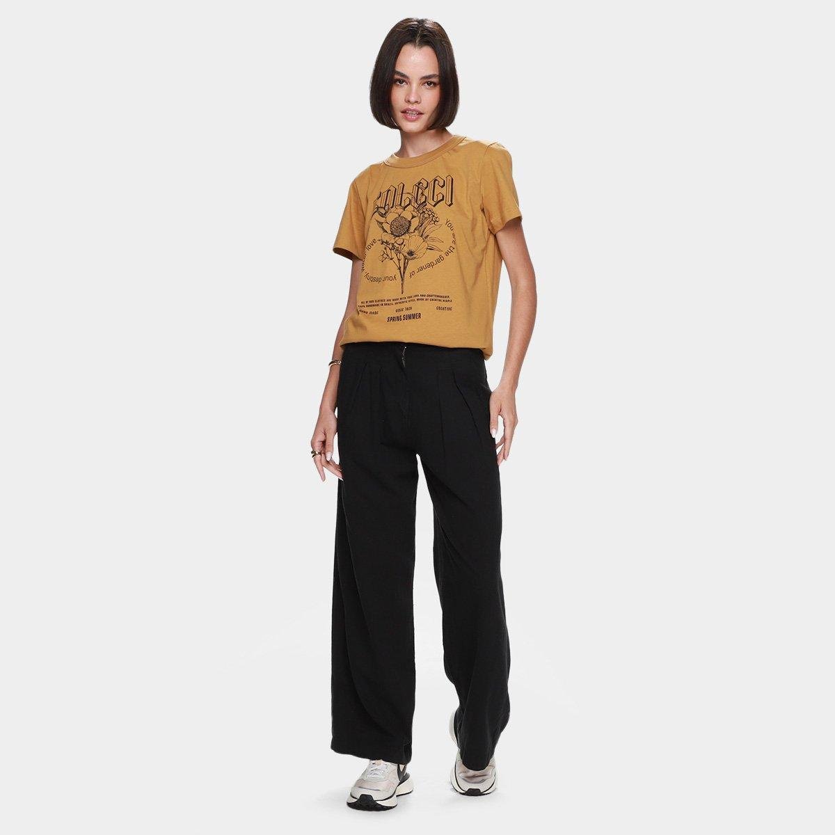Camiseta Colcci Floral Feminina - Tam: EP - 3