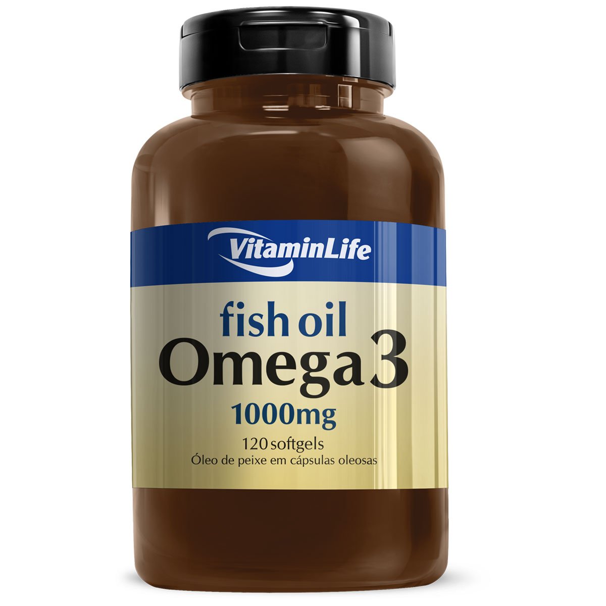 Ômega 3 1000 mg 120 caps - Vitaminlife
