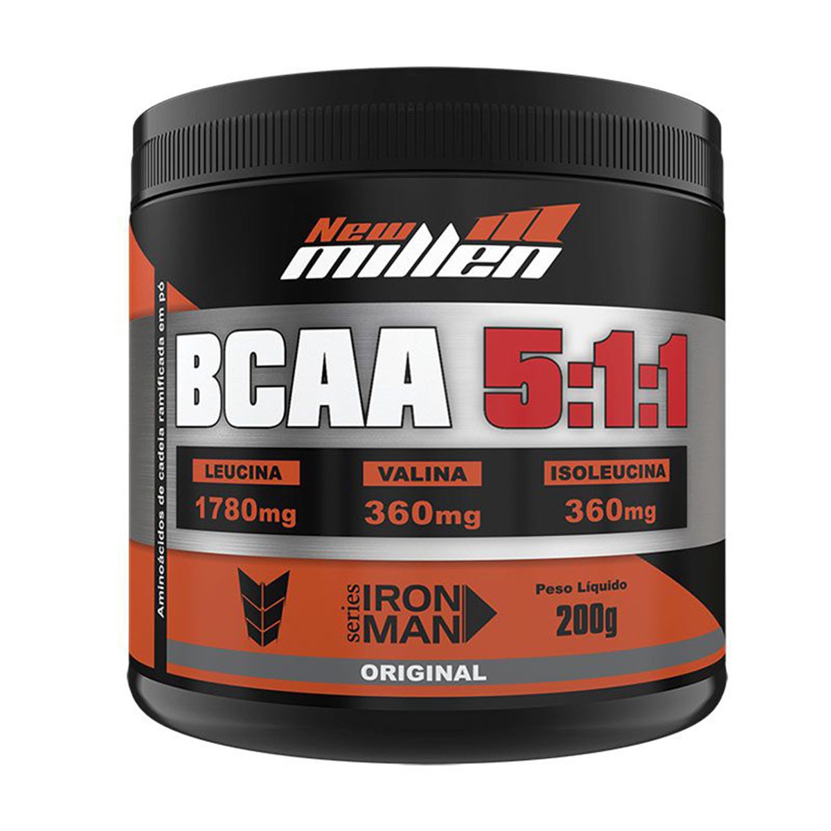Bcaa Powder 5:1:1 New Millen 200g