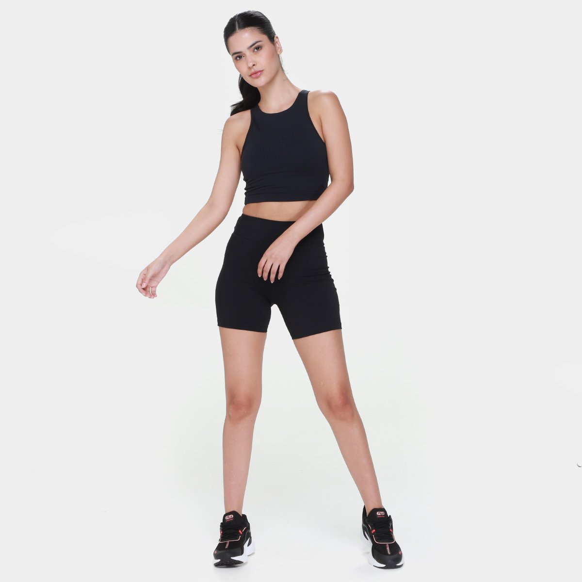 Bermuda Biker Fila Life II Feminina - Tam: P - 3