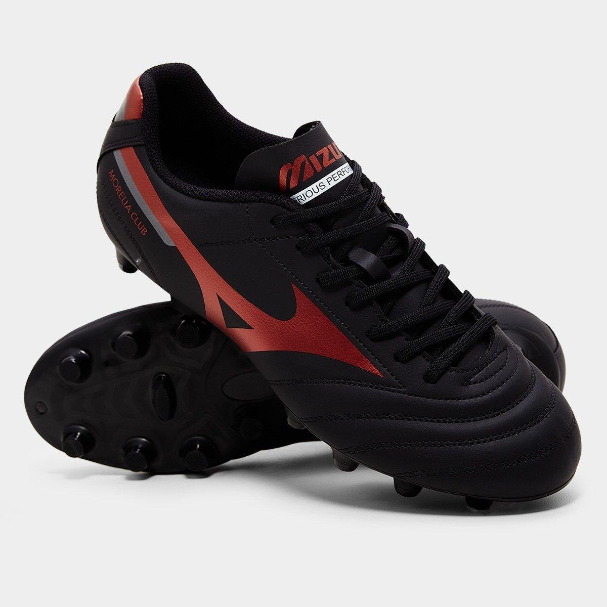 Chuteira Campo Mizuno Morelia Club Unissex - Tam: 38 - 1