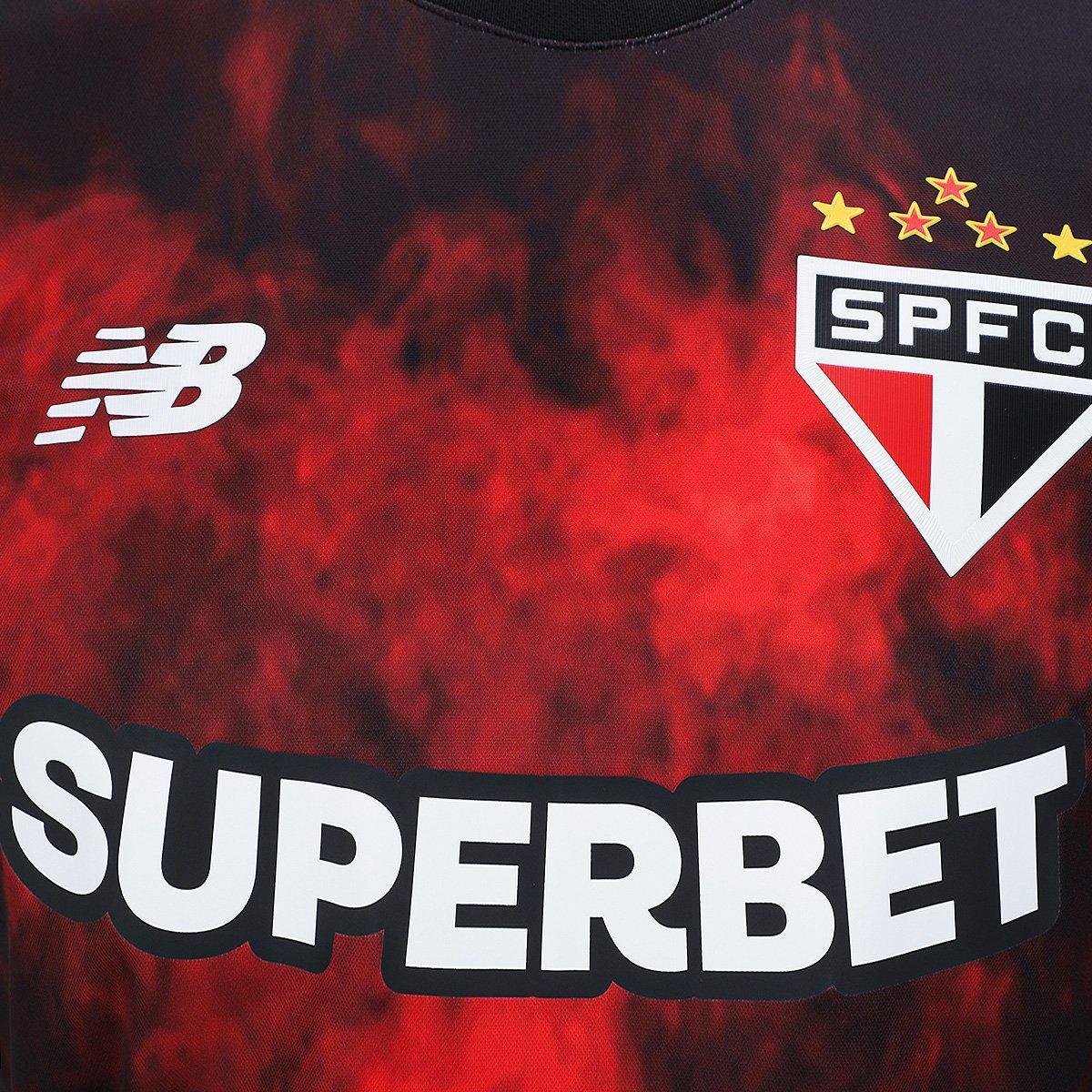 Camisa São Paulo 24/25 III s/n° Torcedor Comemorativa New Balance Masculina - Tam: P - 2