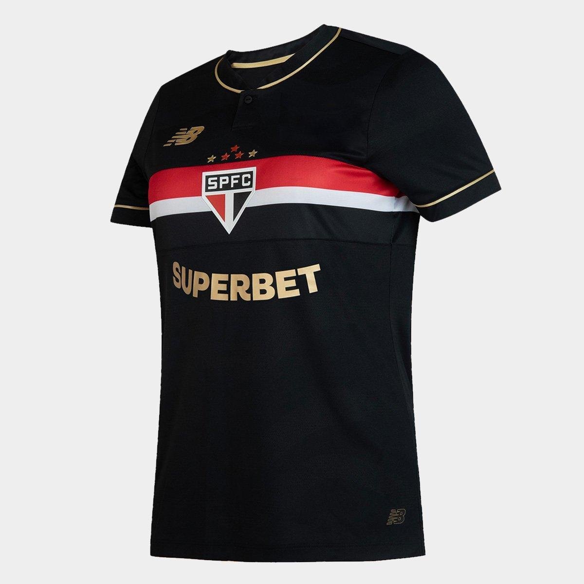 Camisa São Paulo III 25/26 s/n° Jogador Comemorativa New Balance Feminina - Tam: P - 2