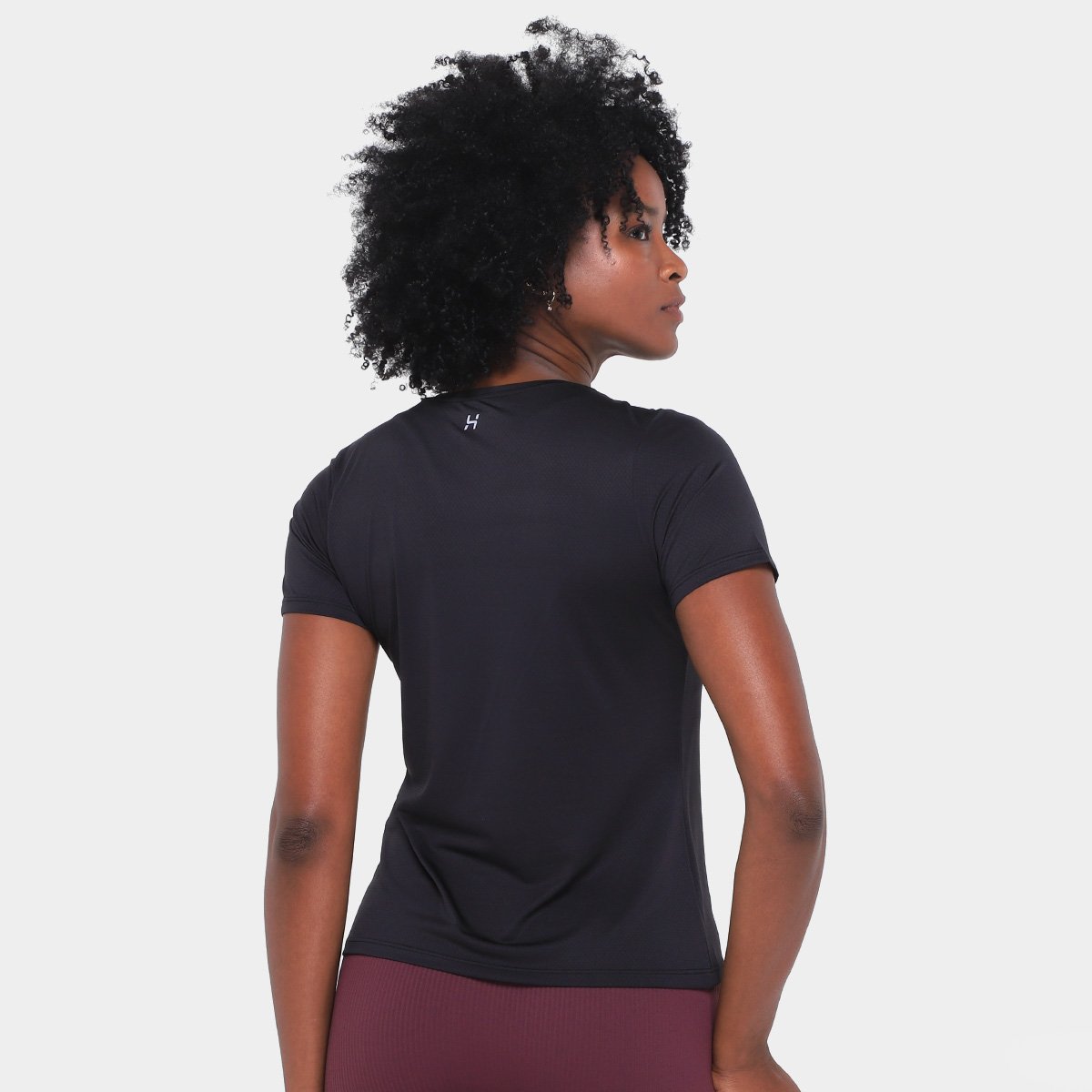Kit Camiseta Hering C/ 2 Peças Feminino - Tam: P - 1