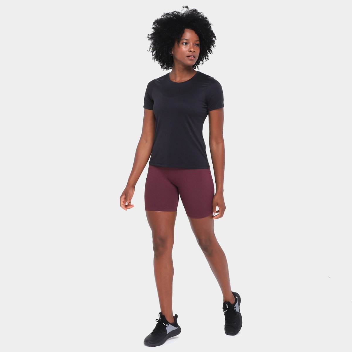Kit Camiseta Hering C/ 2 Peças Feminino - Tam: P - 3