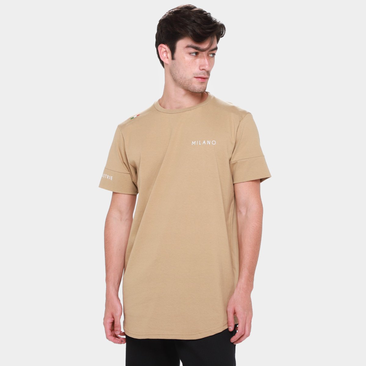 Kit Camiseta Industrie Casual Masculina - 2 peças - Tam: P - 1