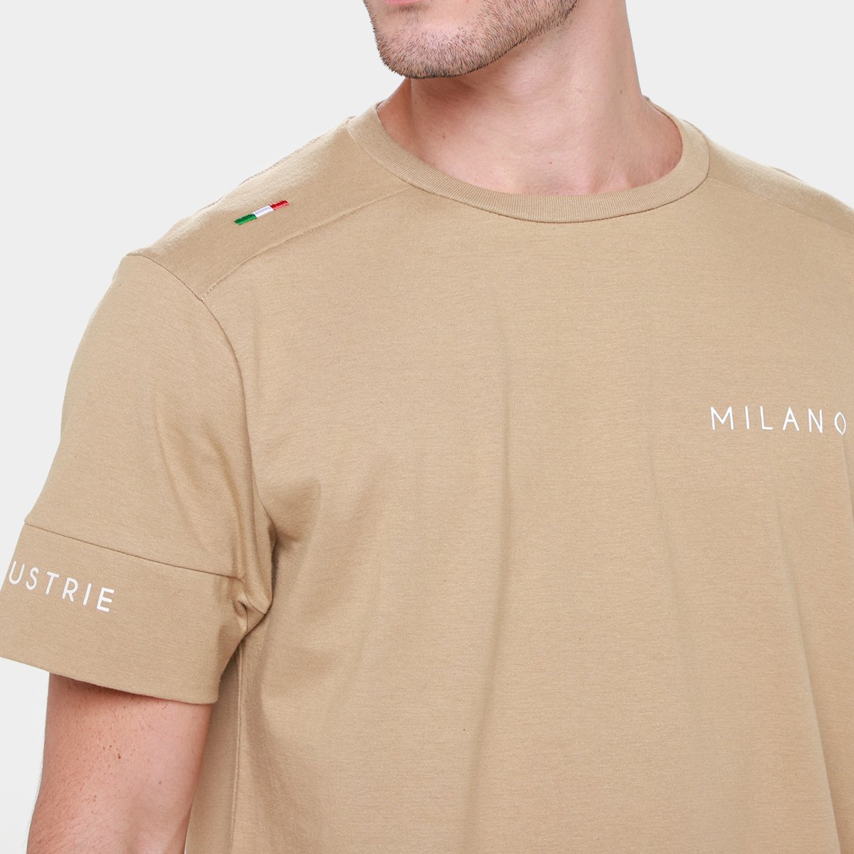 Kit Camiseta Industrie Casual Masculina - 2 peças - Tam: P - 4