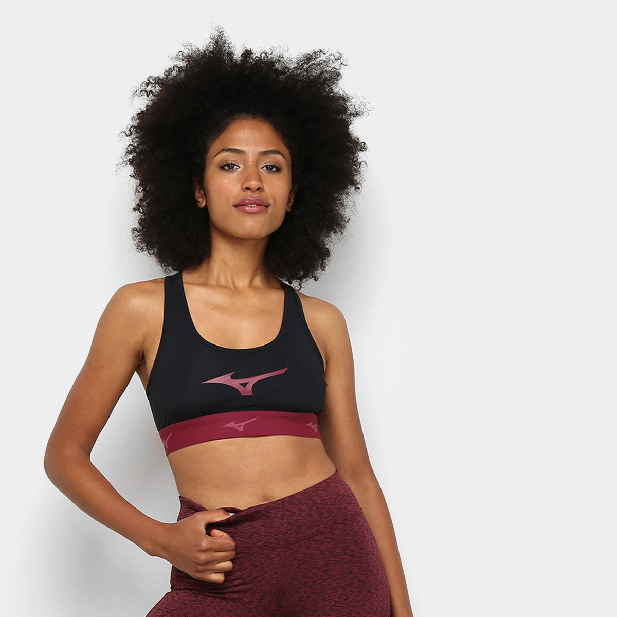 Top Mizuno Up Nadador New Média Sustentação
