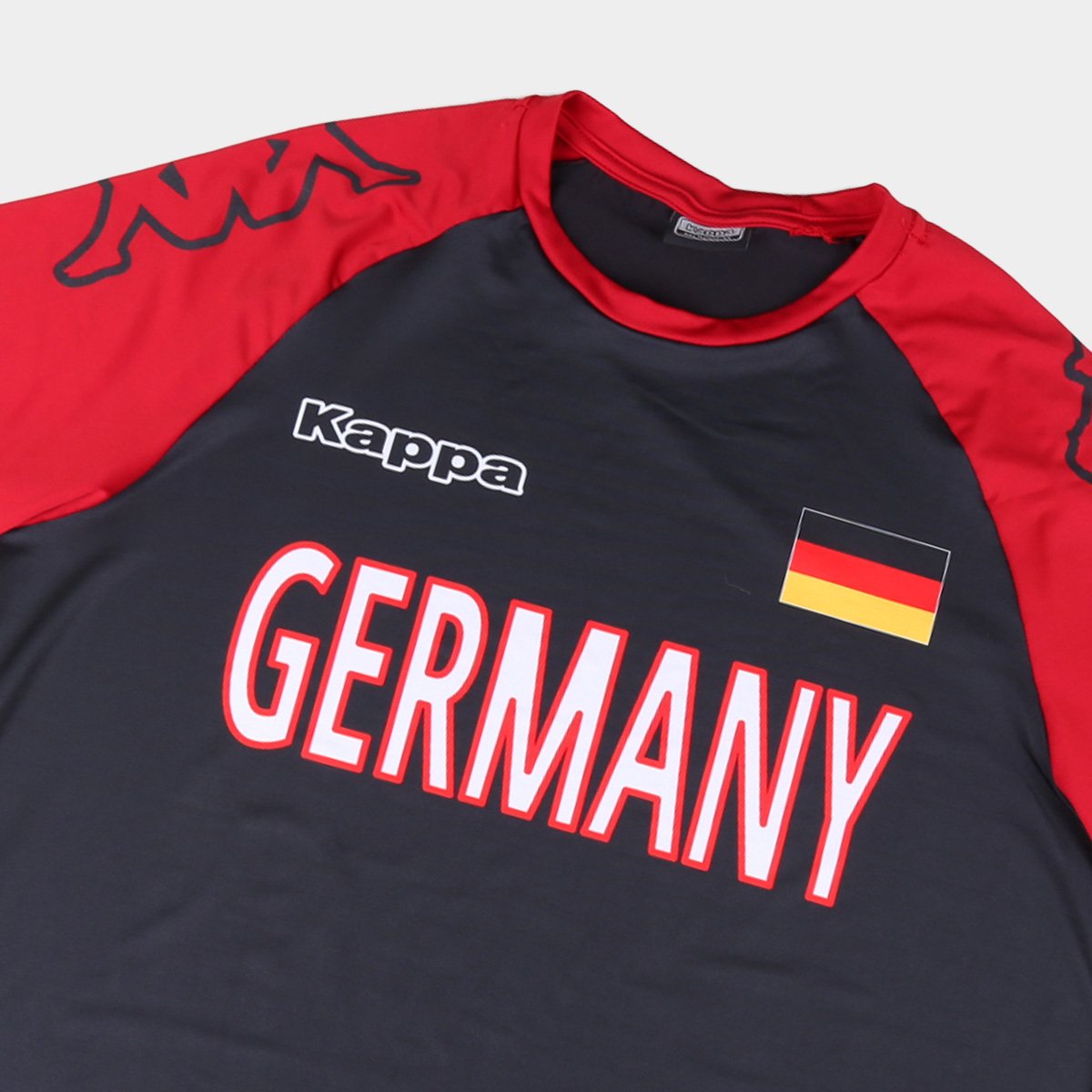 Camiseta Alemanha Logo Kappa Masculina - Tam: P - 3