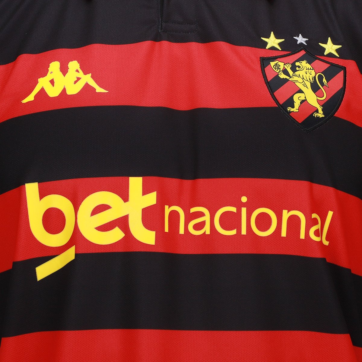 Camisa Sport Recife I 26/27 S/N Torcedor Kappa Masculina - Tam: G - 2