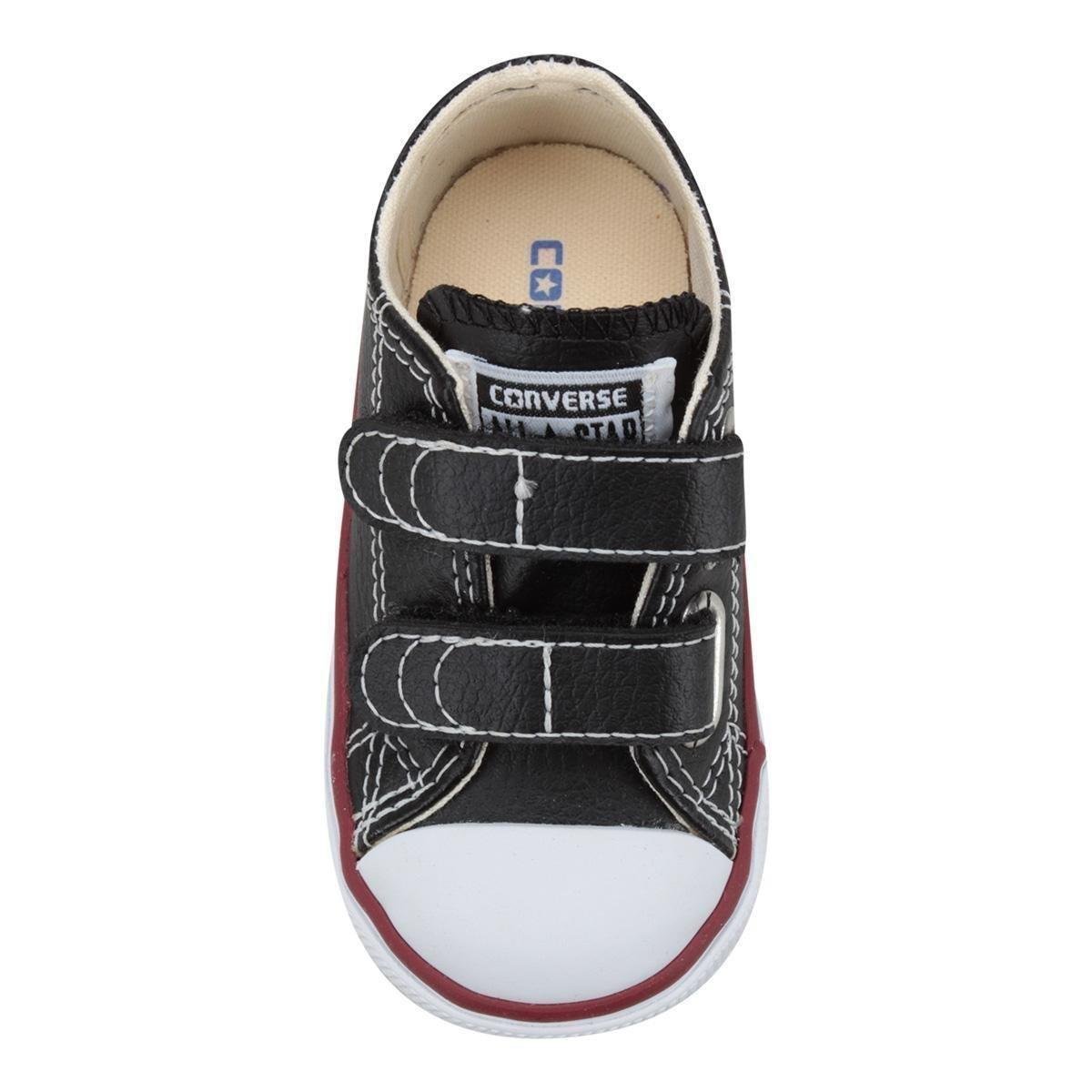 Tênis Infantil Couro Converse All Star Chuck Taylor 2V - Tam: 20 - 3