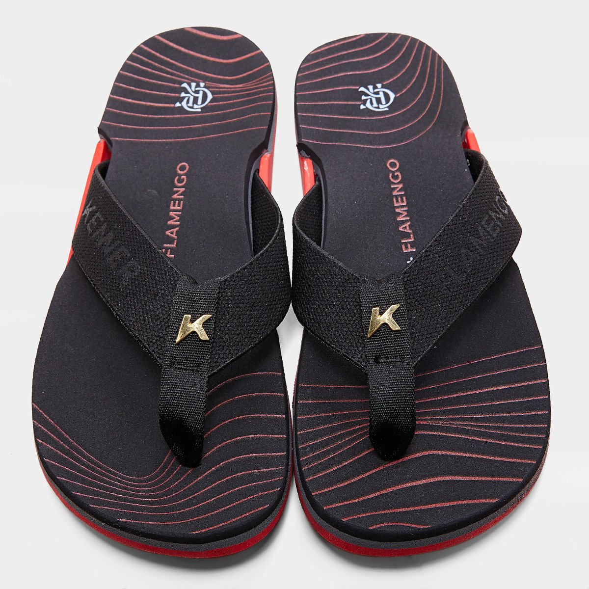 Sandália Kenner Flamengo Nk6 Pro Masculina - Tam: 40 - 2