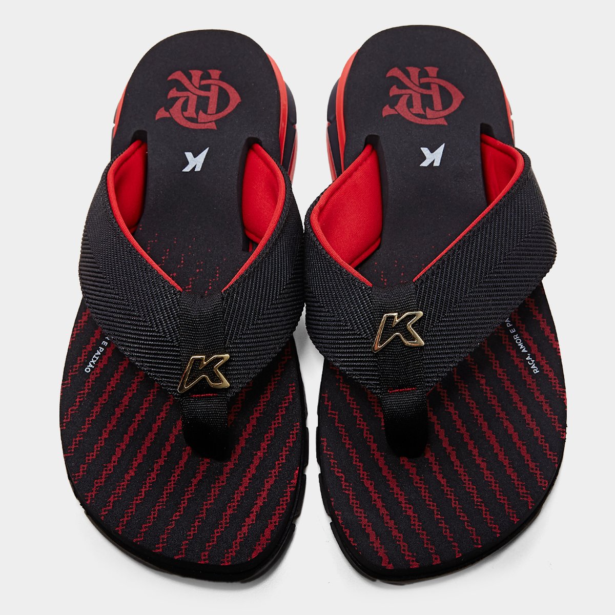Sandália Kenner Flamengo Orak Masculina - Tam: 44/45 - 1