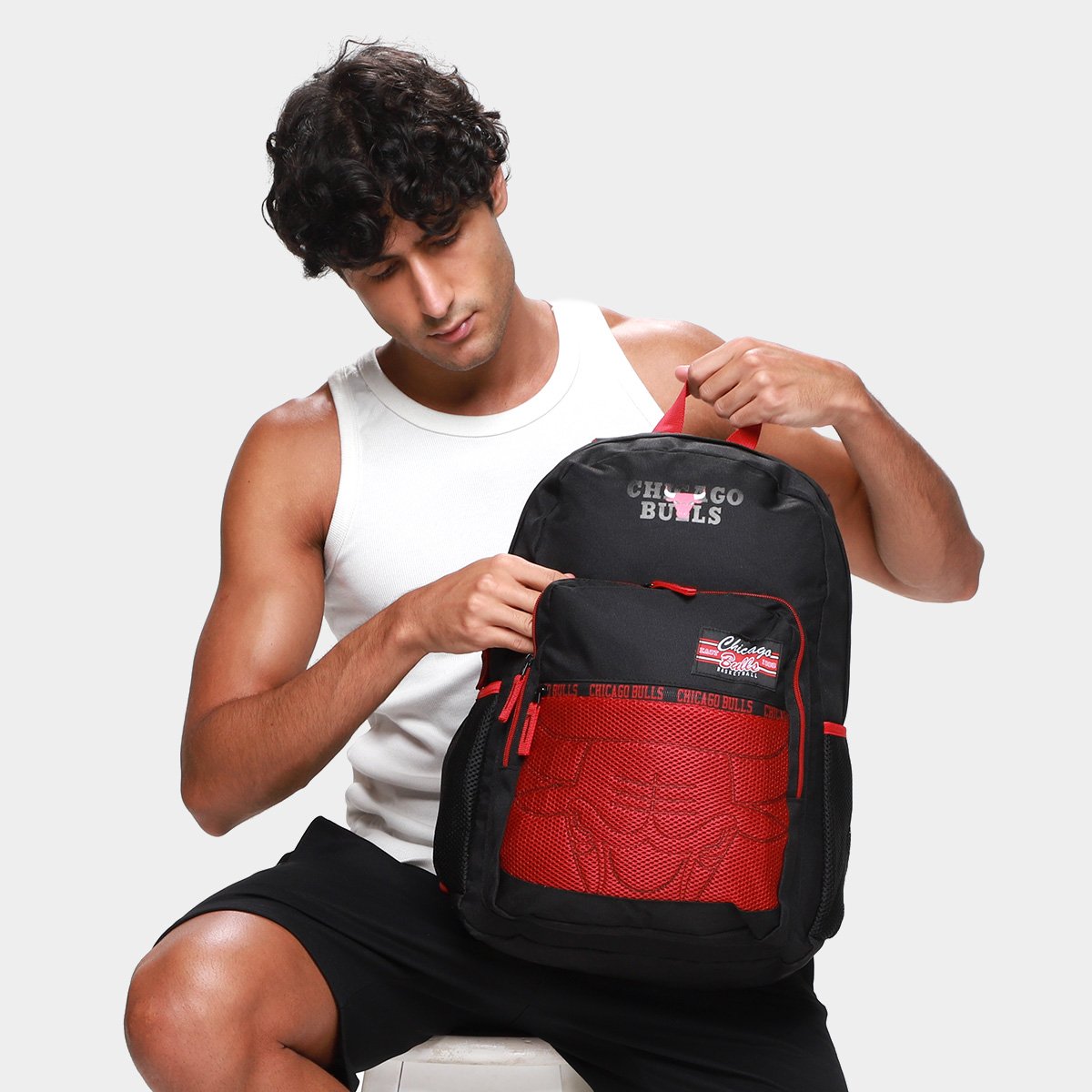 Mochila NBA Chicago Bulls Legend Sestini 22 Litros - 1