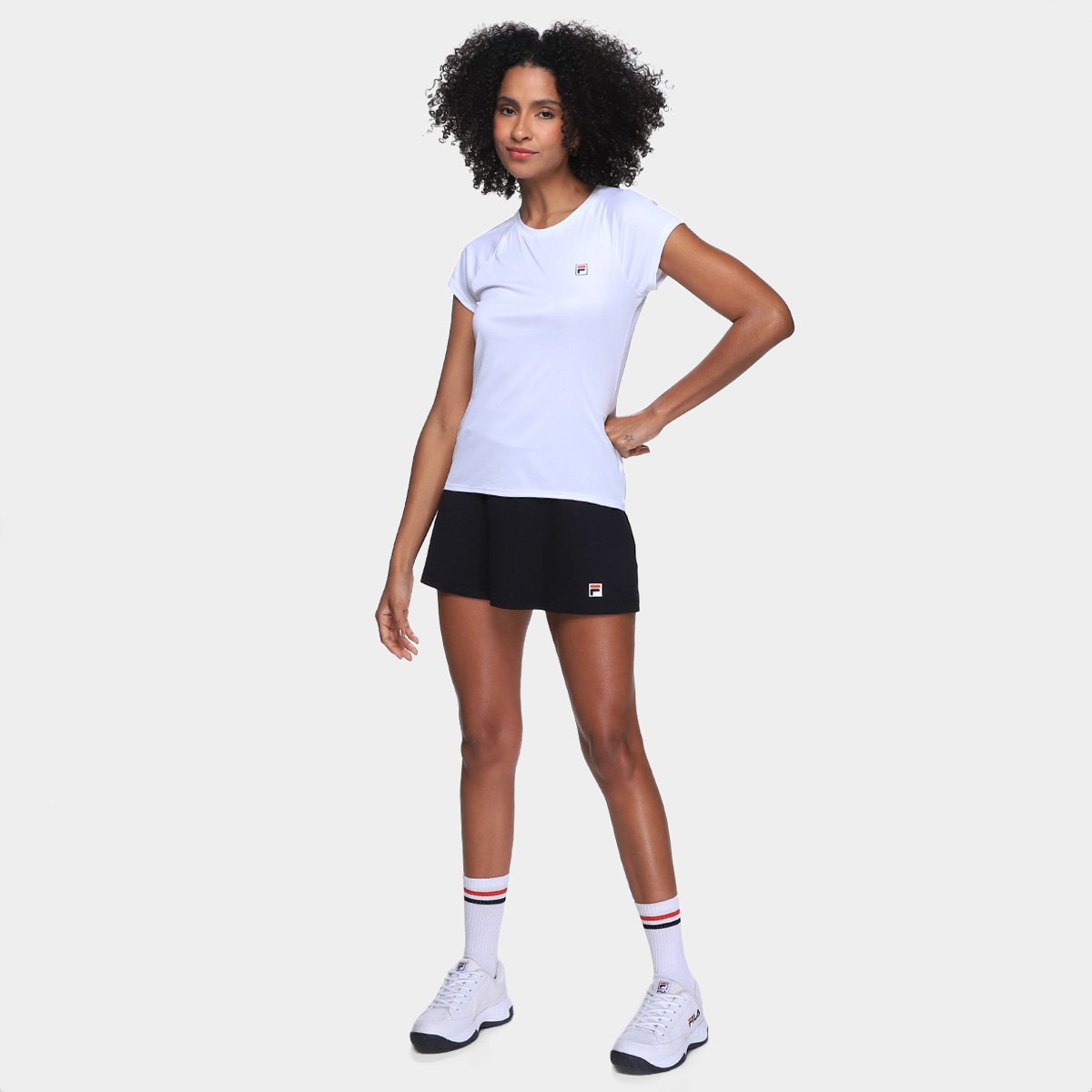 Shorts Fila Tennis Basic Feminino - Tam: M - 3