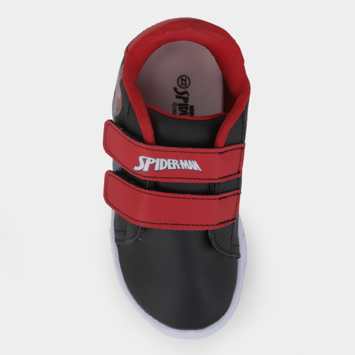 Tênis Infantil Marvel Homem Aranha Menino - Tam: 21 - 3