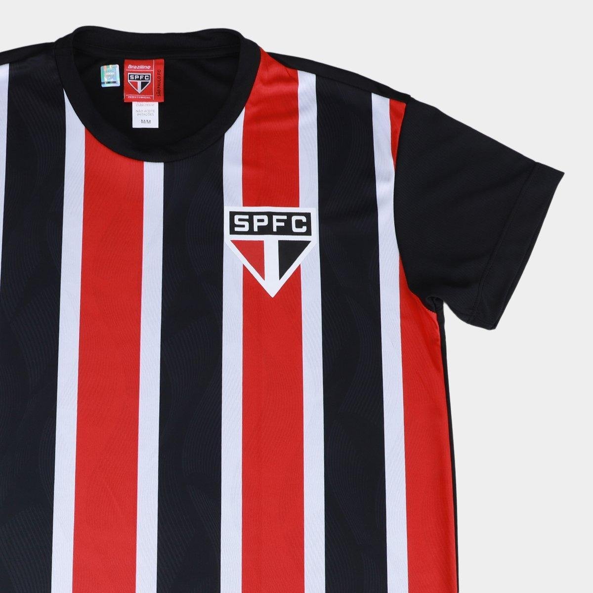 Camisa São Paulo Braziline Masculina - Tam: P - 5