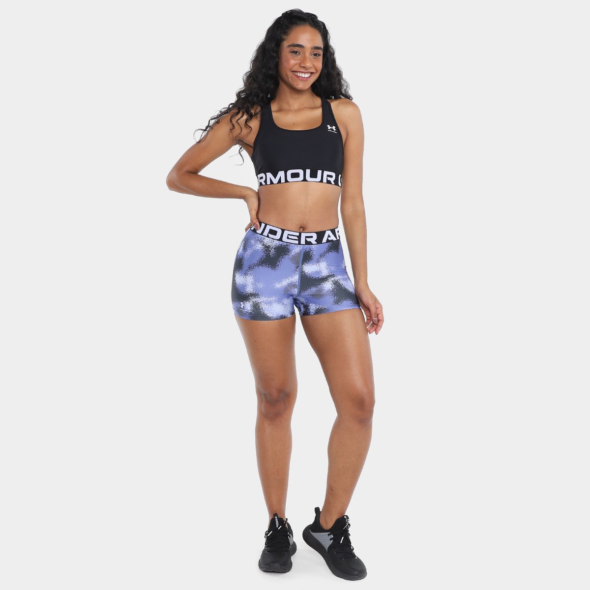 Short Under Armour HG Authentics P Feminino - Tam: EGG - 3