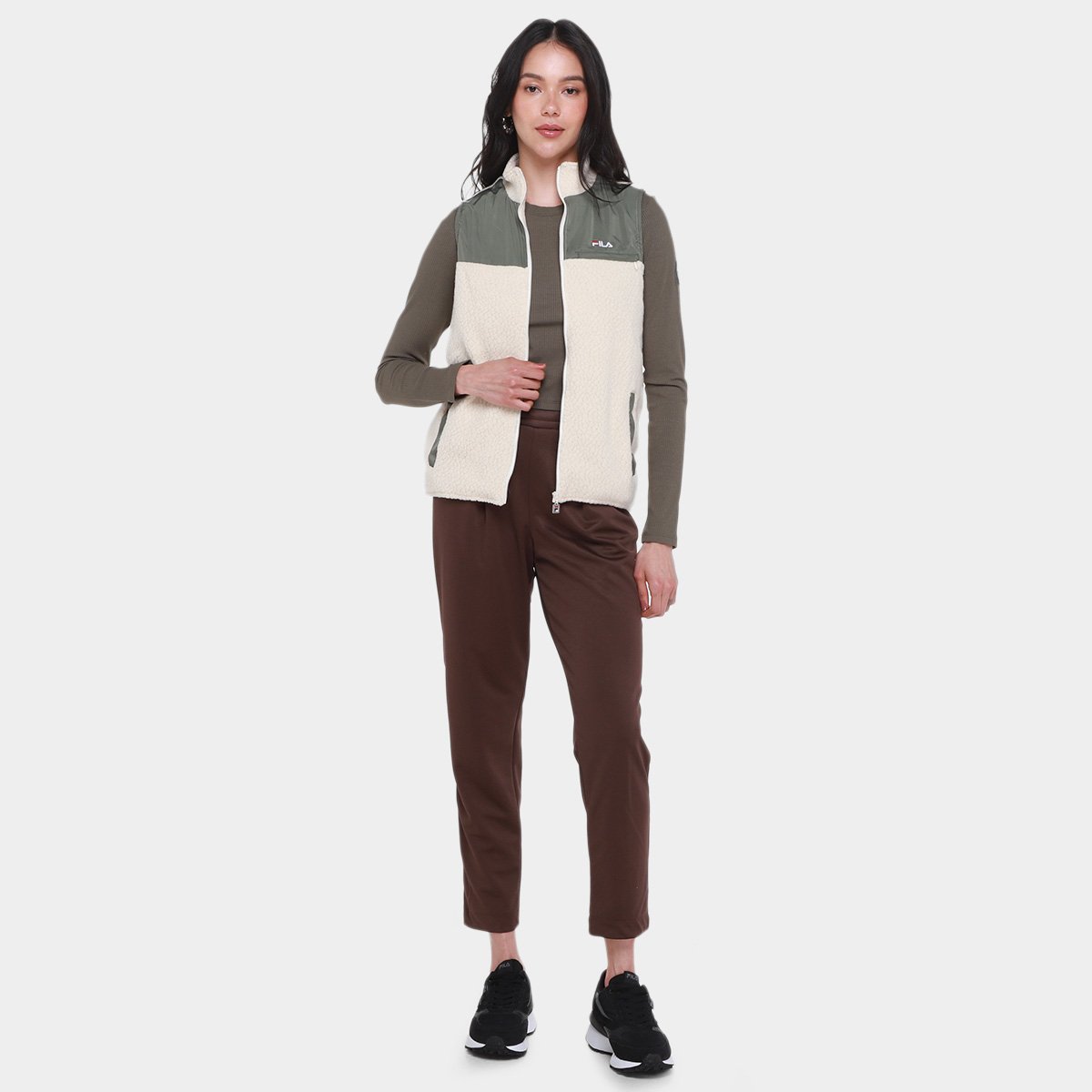 Colete Fila Outdoor Feminino - Tam: M - 3