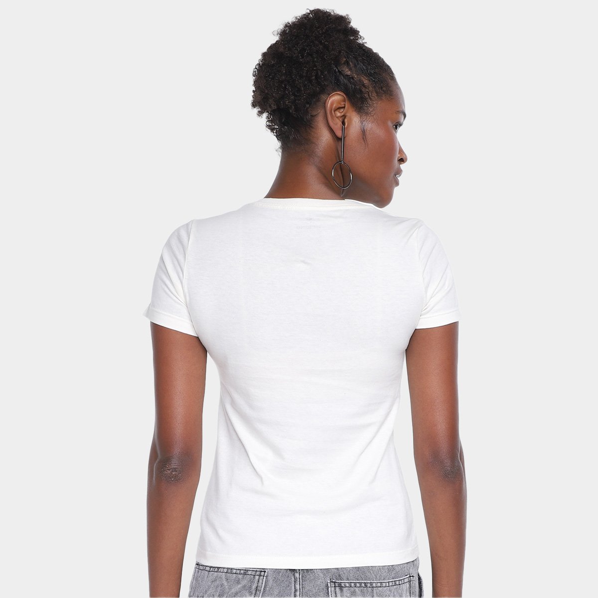 Camiseta Hering Básica Feminina - Tam: P - 1