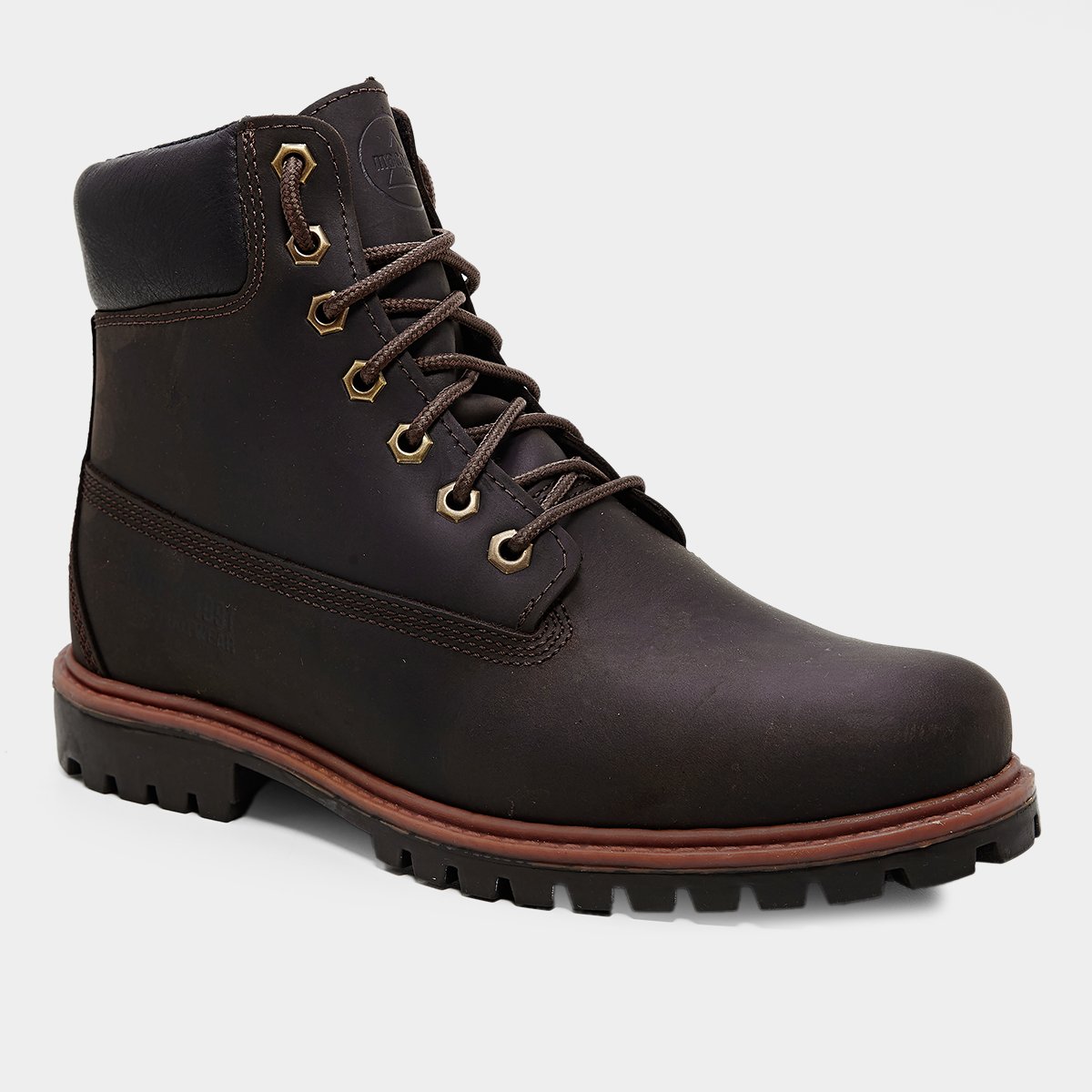 Bota Couro Macboot Bronx 02 Masculina - Tam: 43 - 1