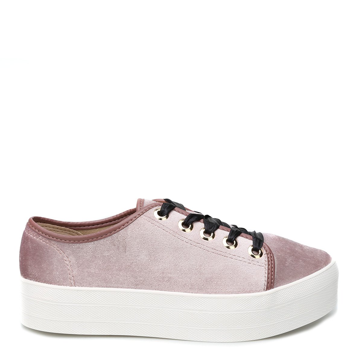 tenis moleca veludo
