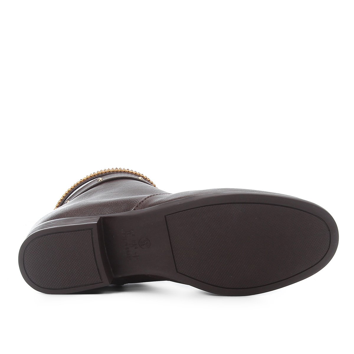 Bota Cano Baixo Look Fashion Multi Tiras Feminina - Tam: 34 - 5
