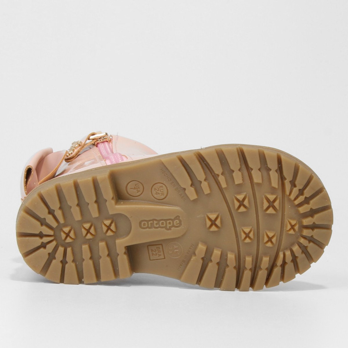 Bota Infantil Ortope Baby Boot Verniz Feminina - Tam: 26 - 4