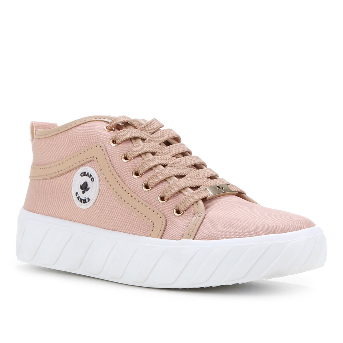 Tênis Cano Médio Cravo e Canela Talitha II Feminino - Tam: 34 - 1