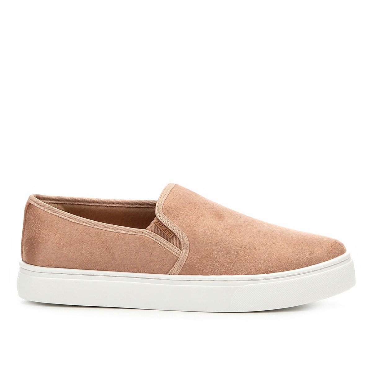 Slip On Anacapri Camurça Liso Feminino - Tam: 34 - 1