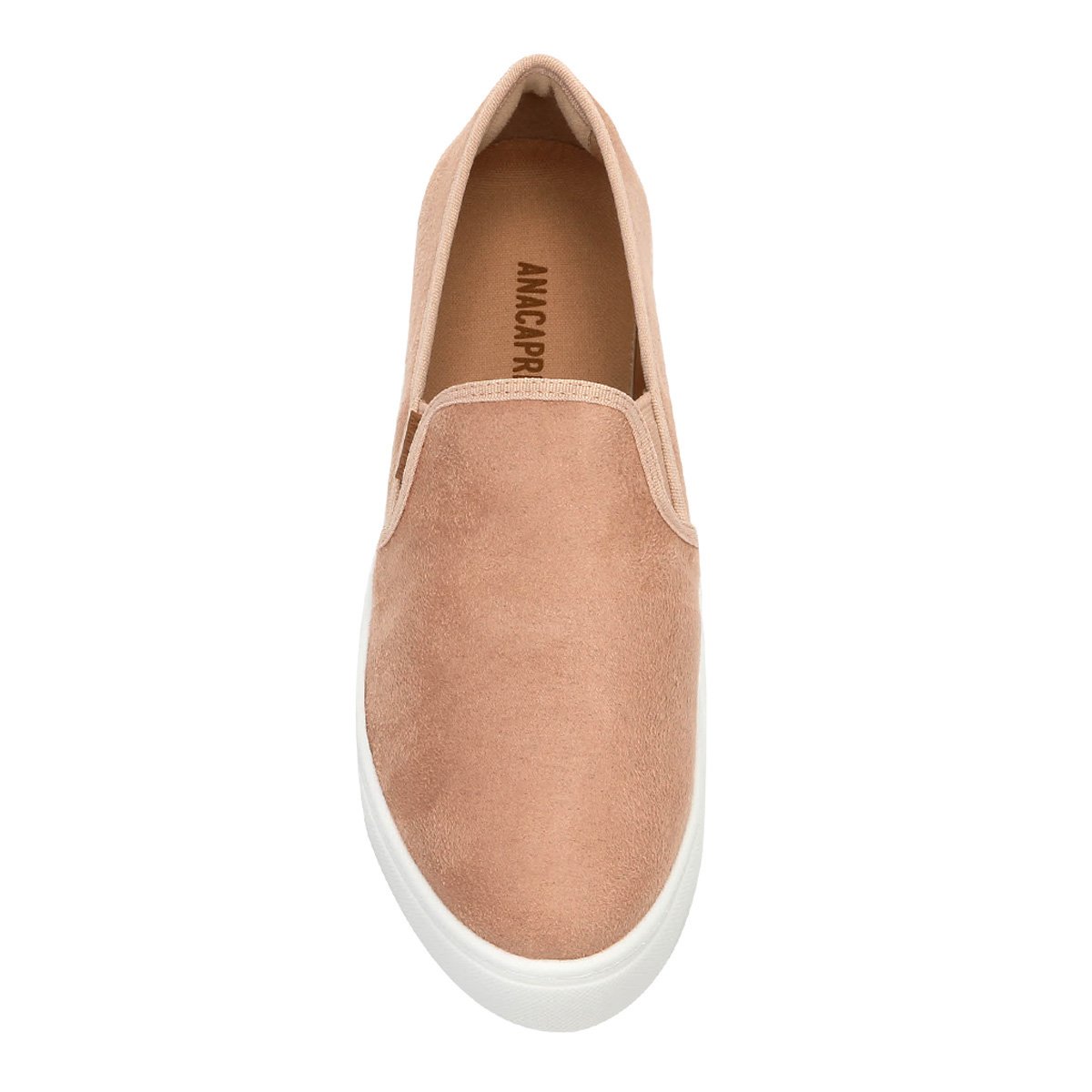 Slip On Anacapri Camurça Liso Feminino - Tam: 34 - 2