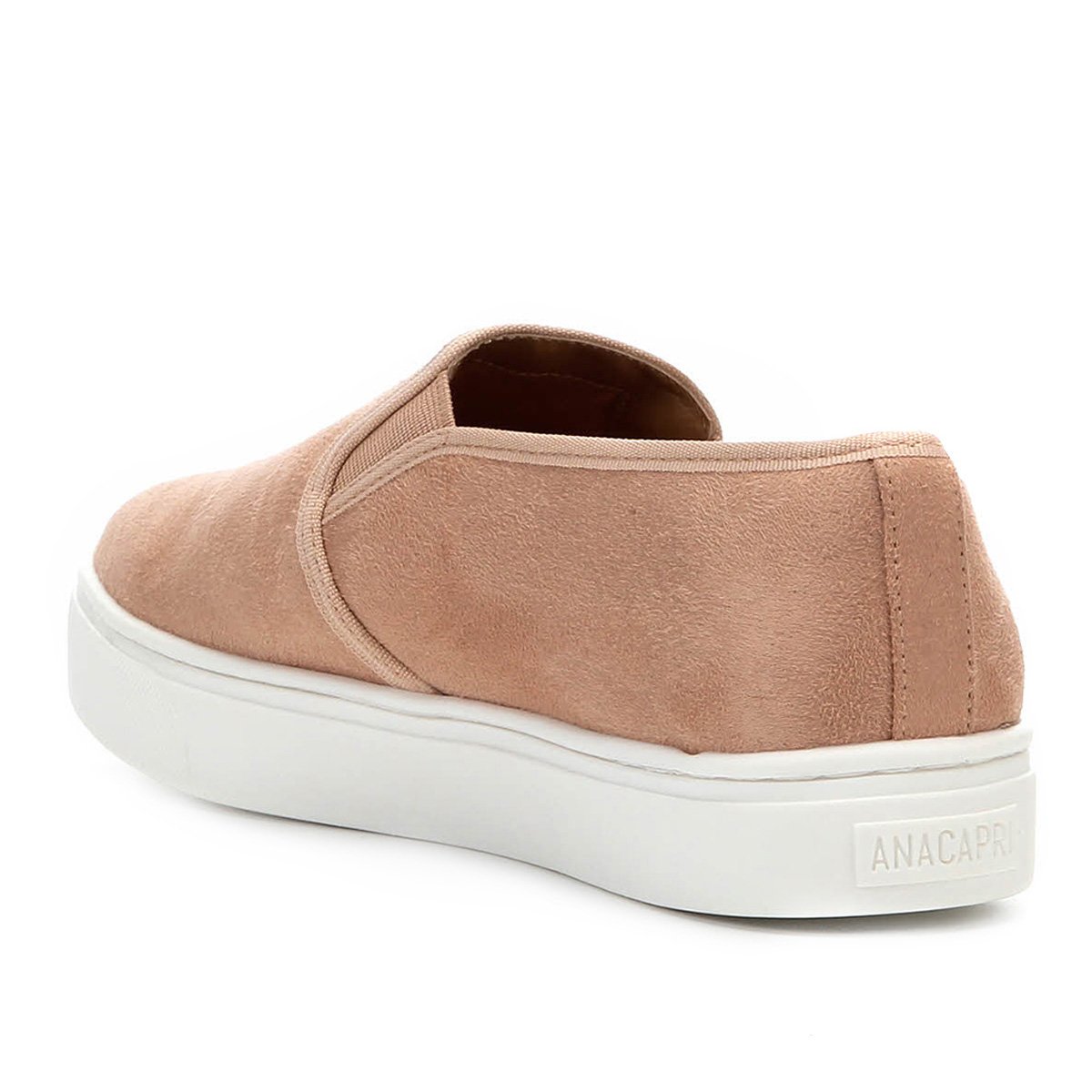 Slip On Anacapri Camurça Liso Feminino - Tam: 34 - 3