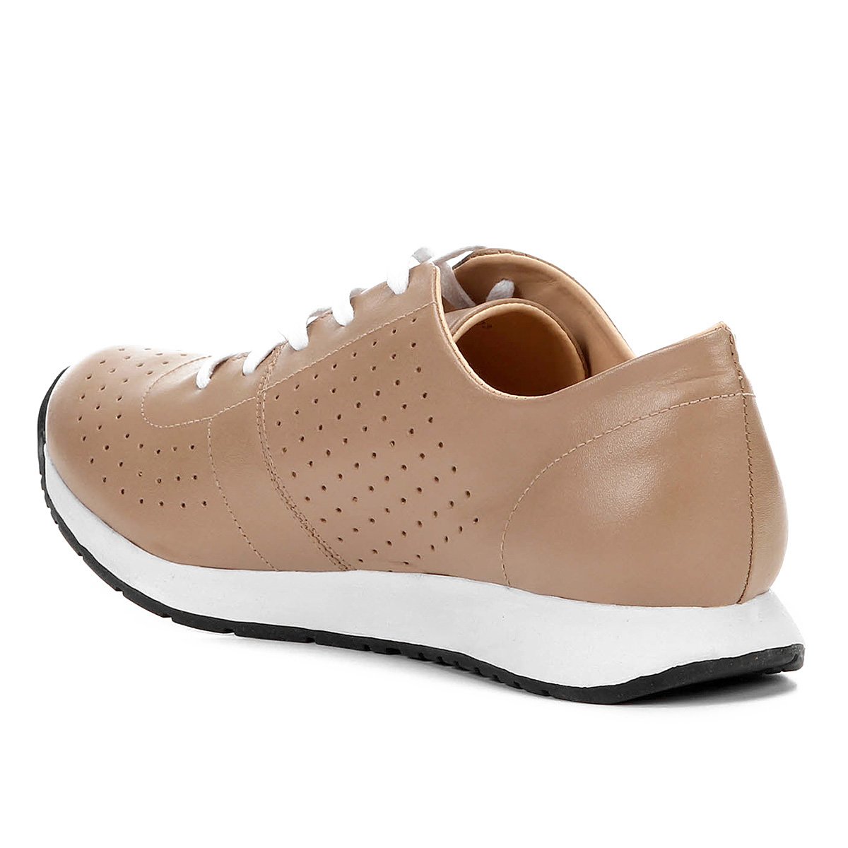 Tênis Couro Shoestock Jogging Feminino - Tam: 34 - 3