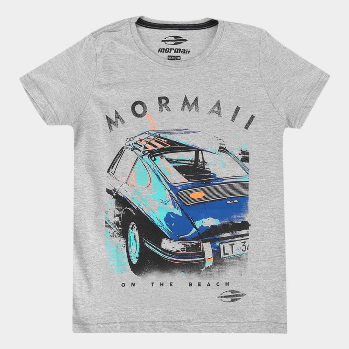 Camiseta Juvenil Mormaii Estampada Masculina