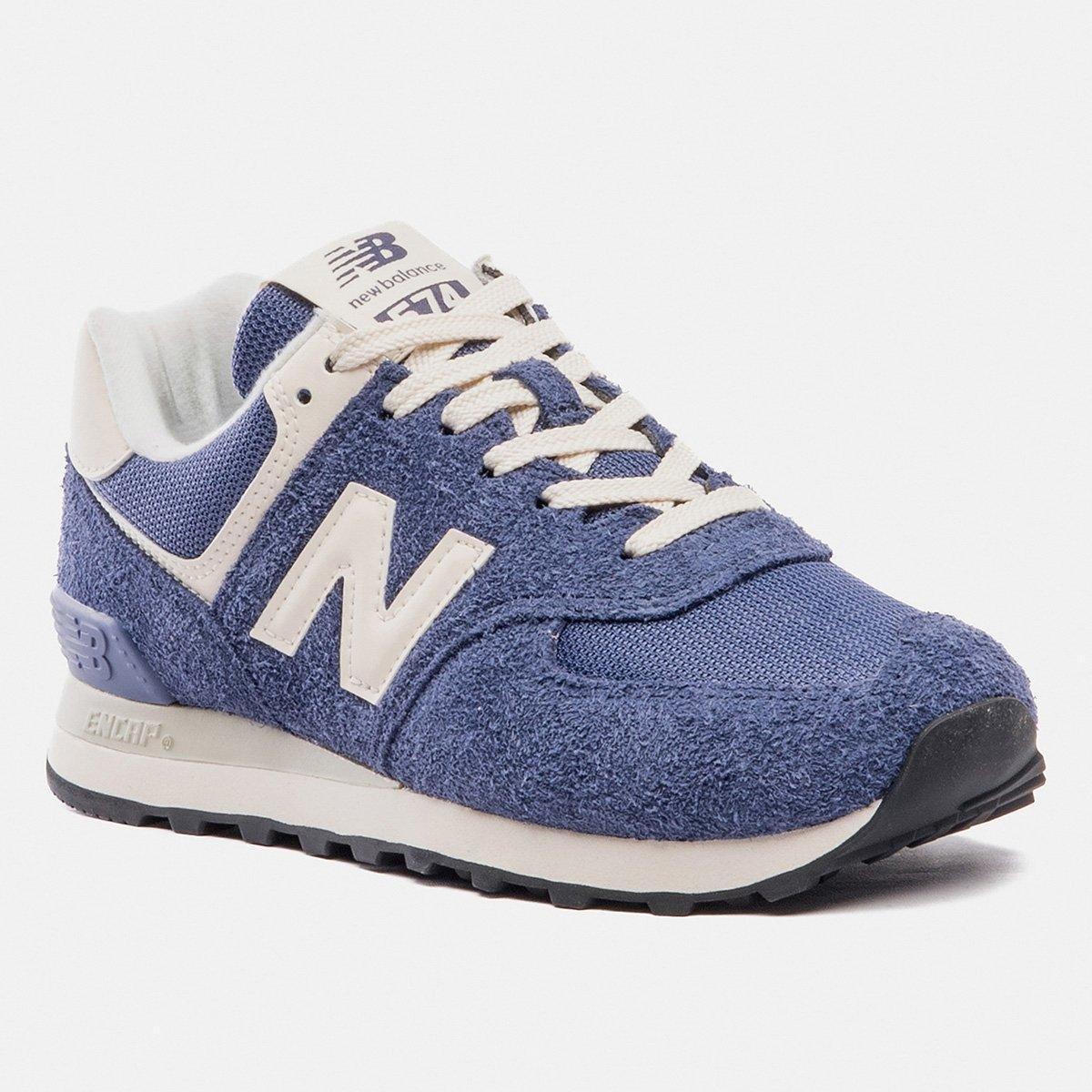 Tênis Couro New Balance 574 V'2 Feminino - Tam: 34 - 1