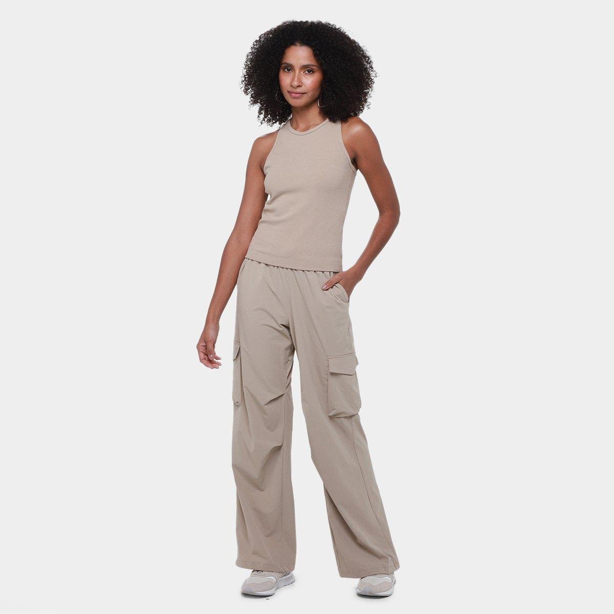 Regata New Balance Canelada Small Logo Feminina - Tam: M - 3