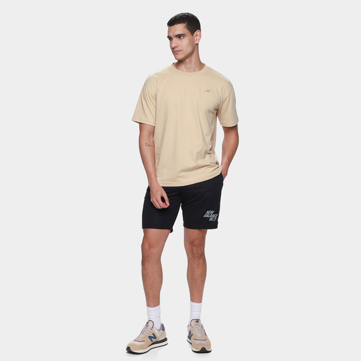 Camiseta New Balance Masculina - Tam: P - 3