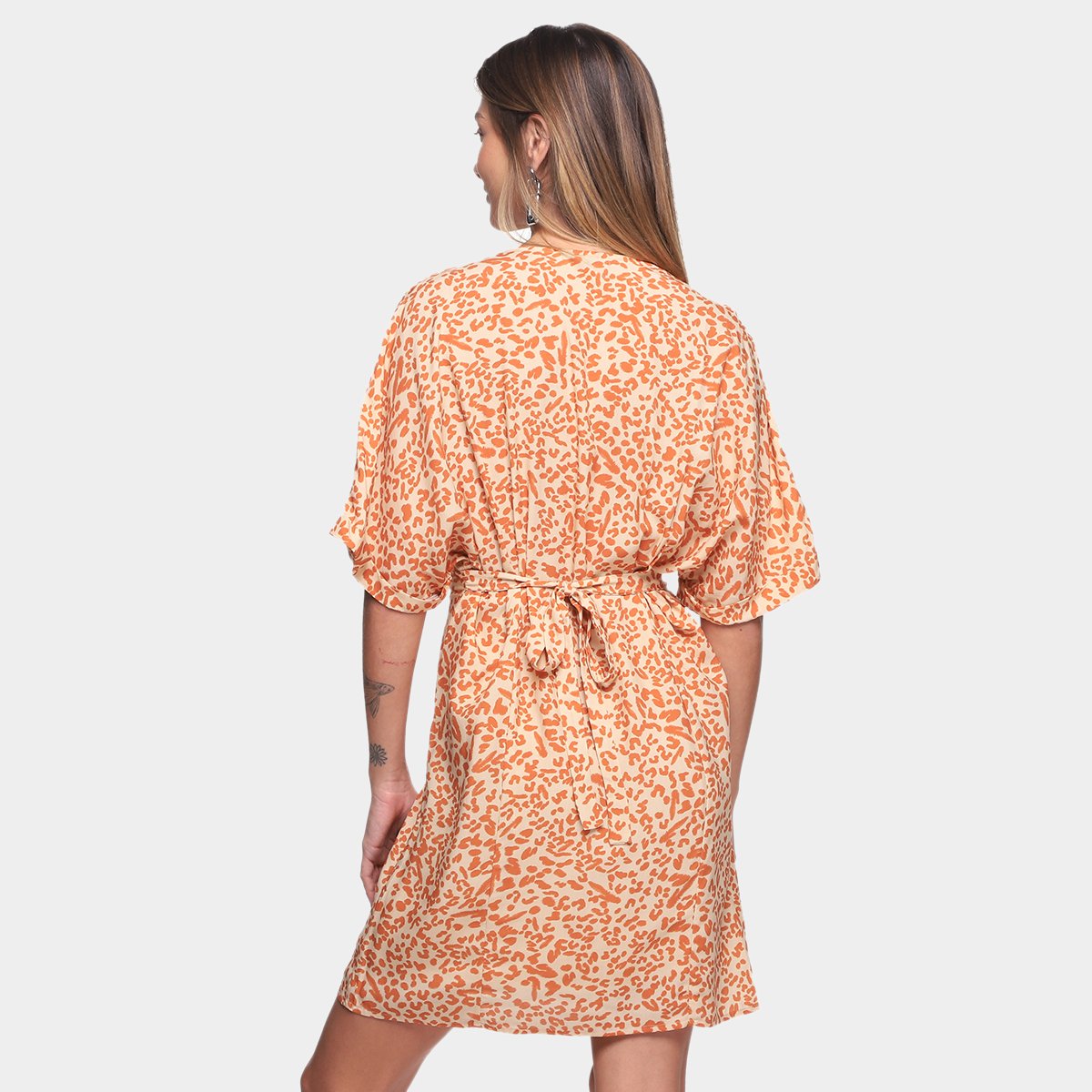 Vestido Al is Love Curto Oncinha - Tam: M - 1