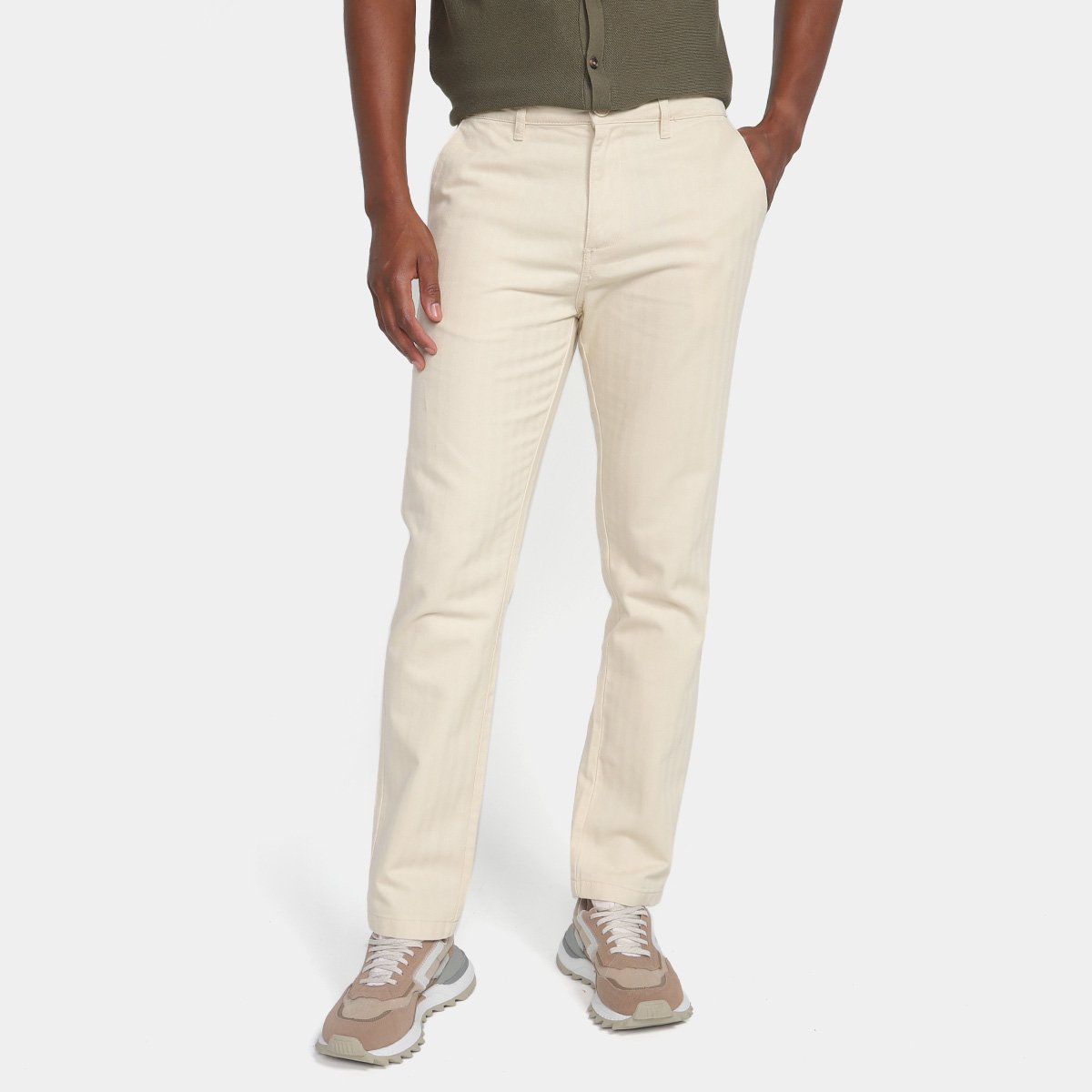 Calça Chino Hering  Masculina