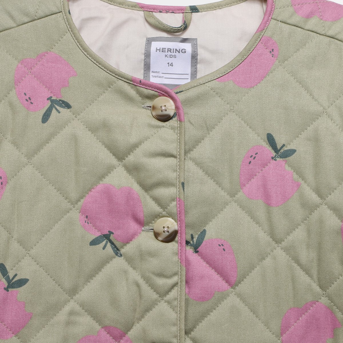 Jaqueta Infantil Hering Maçã Menina - Tam: 14A - 1
