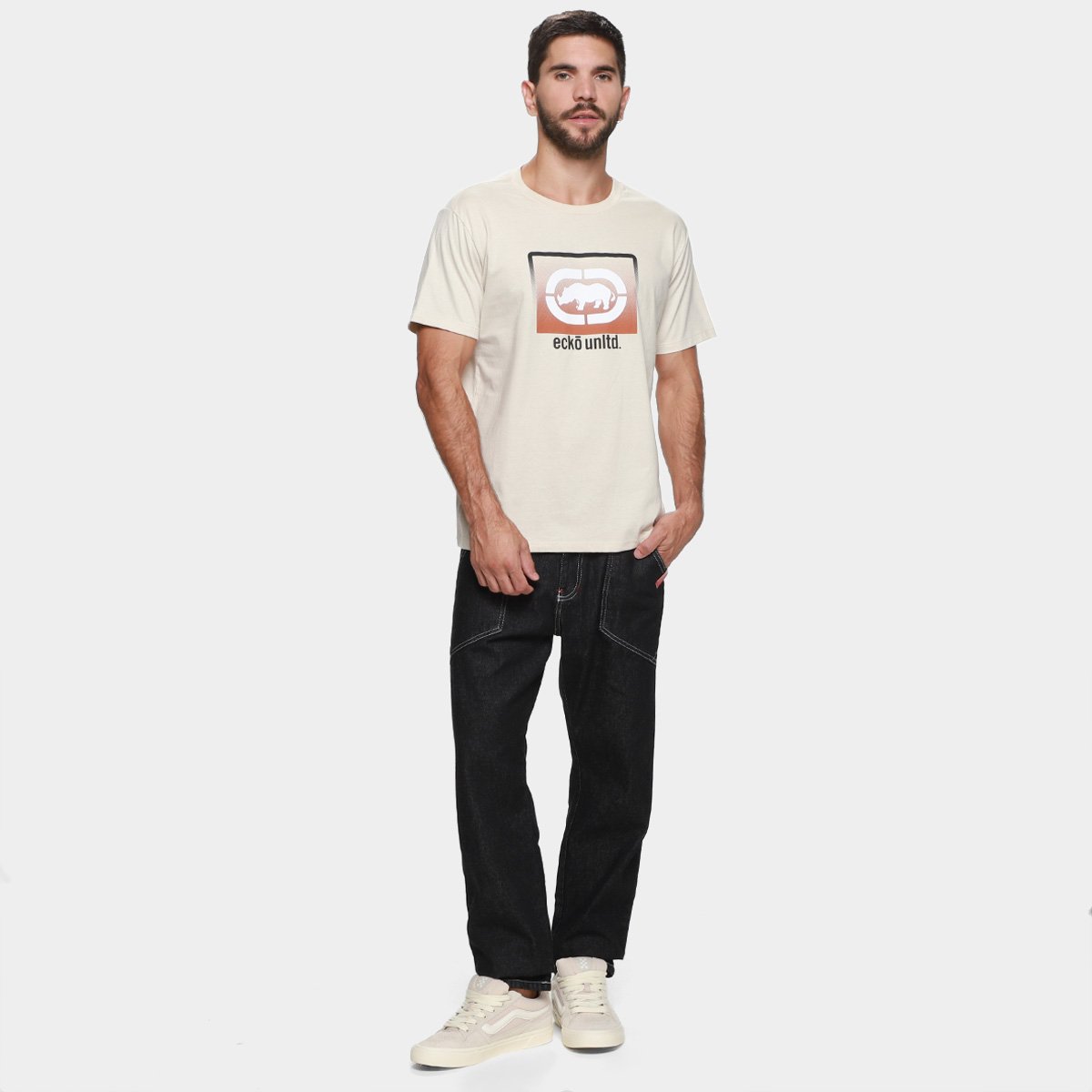 Camiseta Ecko Unltd Dotecko Masculina - Tam: P - 3