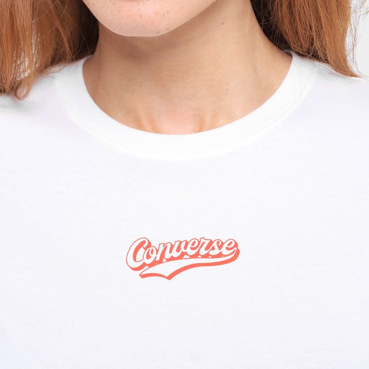 Camiseta Converse Baby Look Feminina - Tam: M - 2