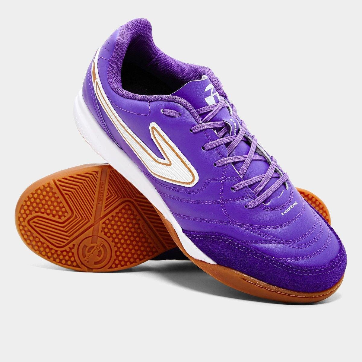 Chuteira Futsal Topper Maestro Club V Prisma Unissex - Tam: 44 - 1