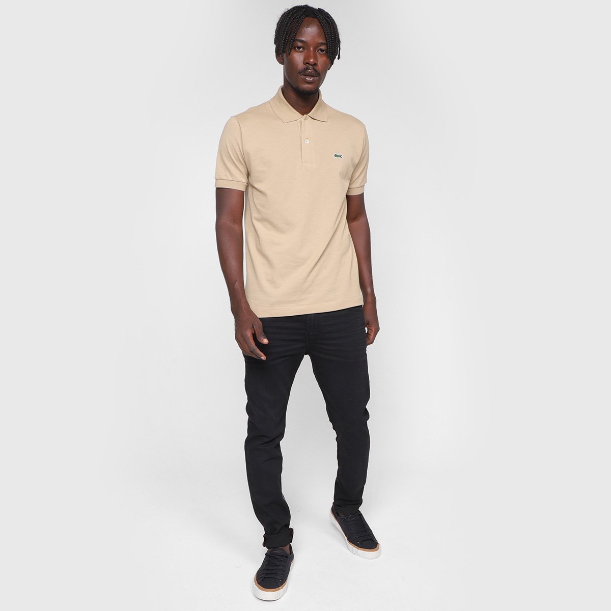Camisa Polo Lacoste Clássica Masculina - Tam: 6 - 3