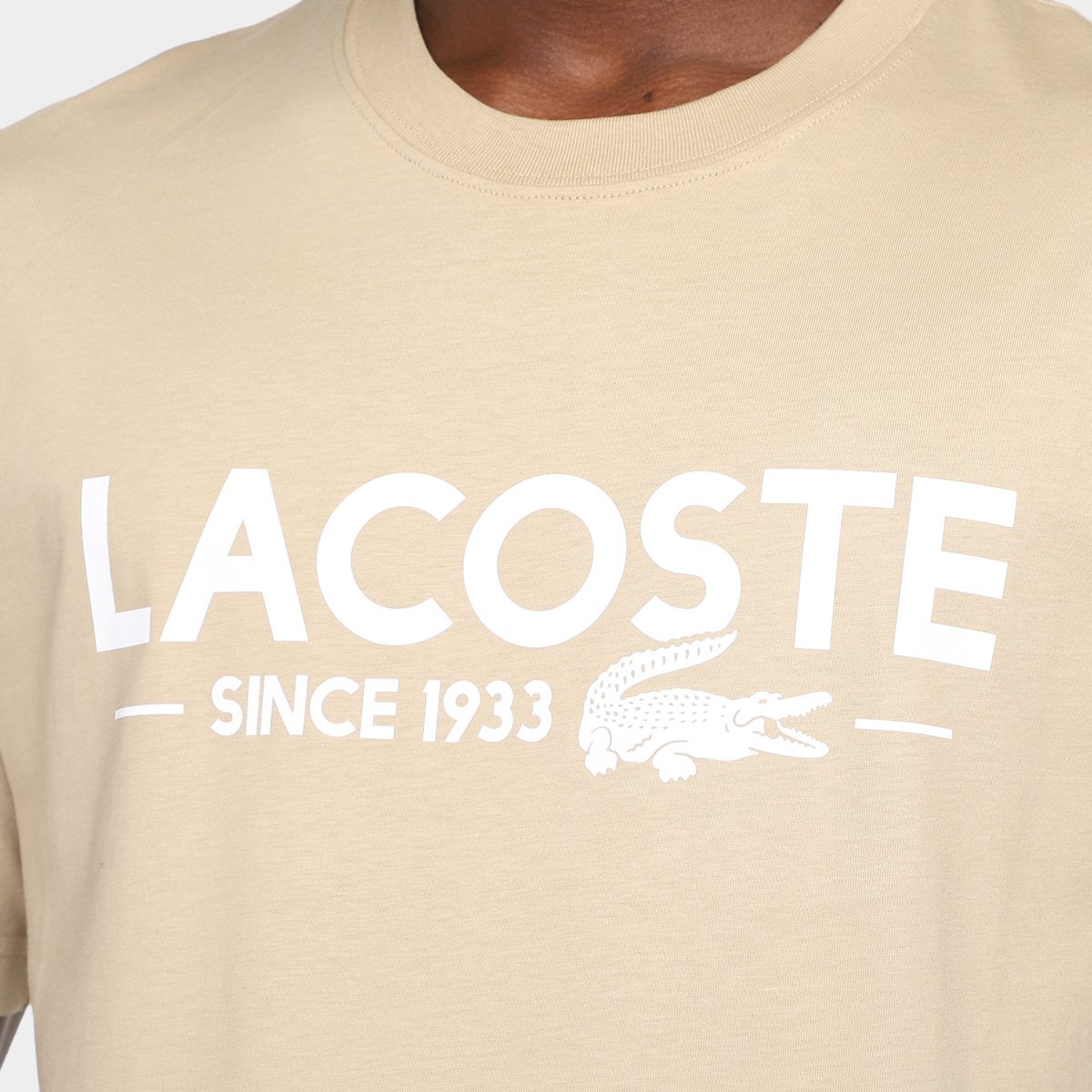 Camiseta Lacoste  Masculina - Tam: G - 2