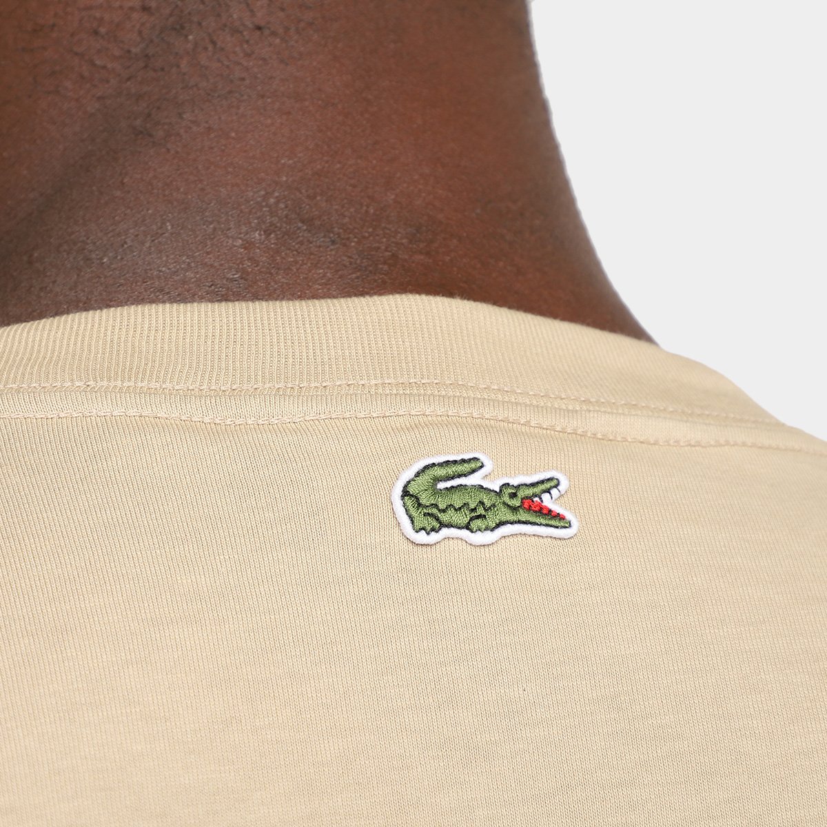 Camiseta Lacoste  Masculina - Tam: G - 3