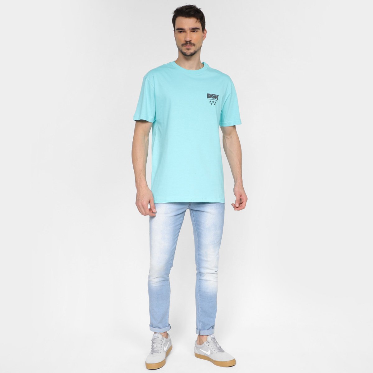 Camiseta DGK 2 Pack All Star Masculina - Tam: P - 3