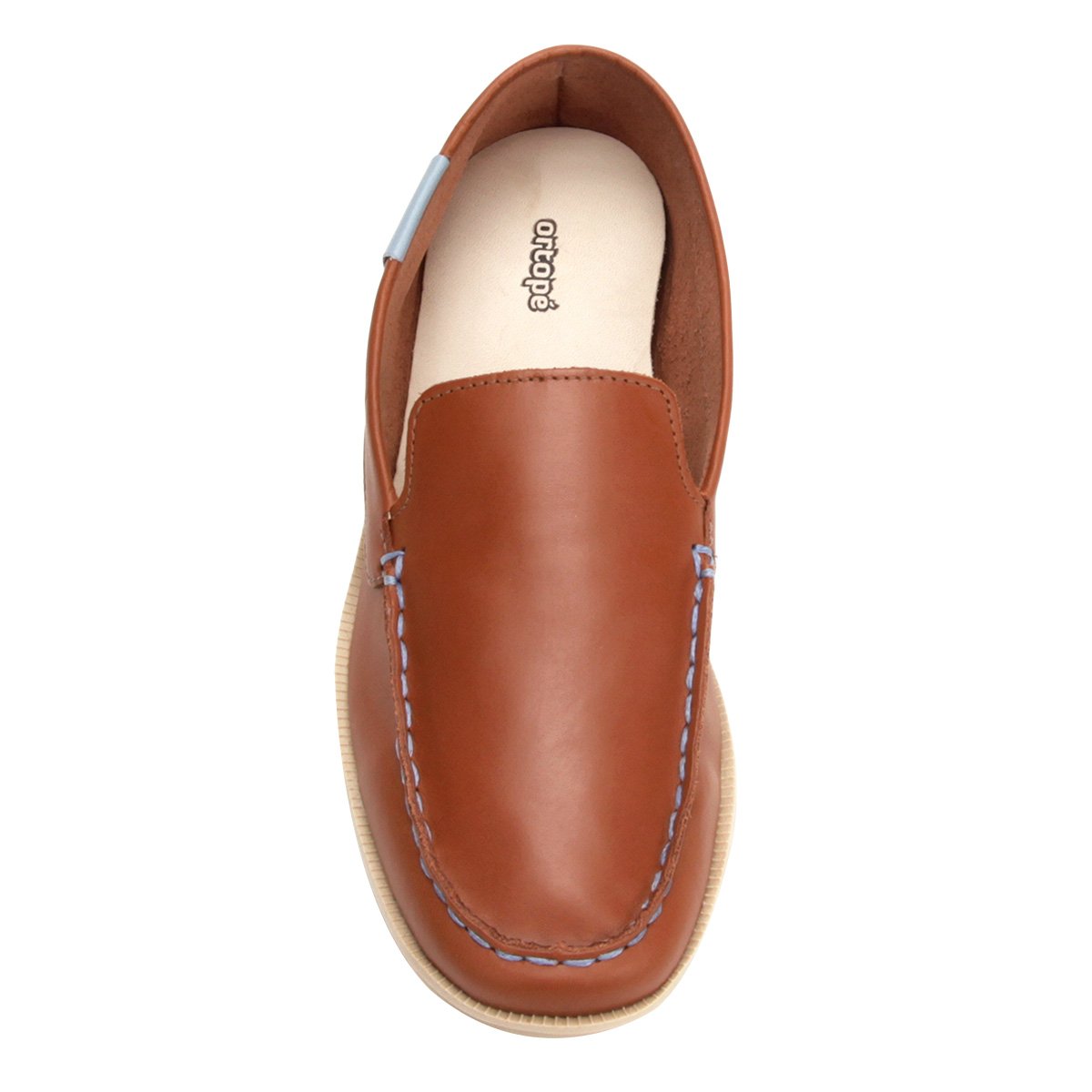 Mocassim Infantil Couro Ortopé New Feminina